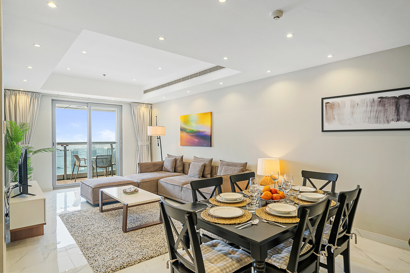 Full Sea View | High Floor | Fully Furnished